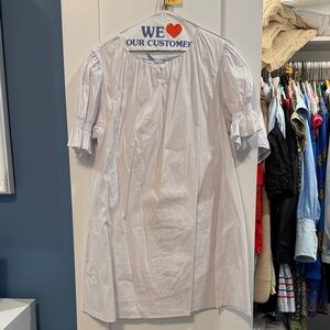 Addison Bay White Puff Sleeve Dress